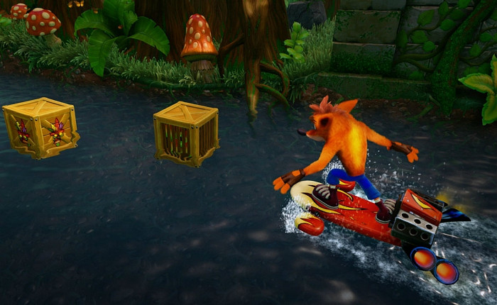 Скриншот из игры Crash Bandicoot N. Sane Trilogy