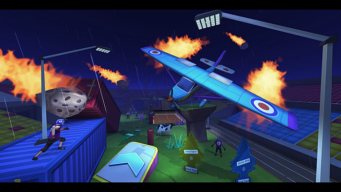 Скриншот из игры FootRock 2