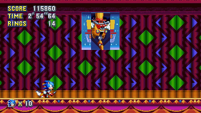 Скриншот из игры Sonic Mania