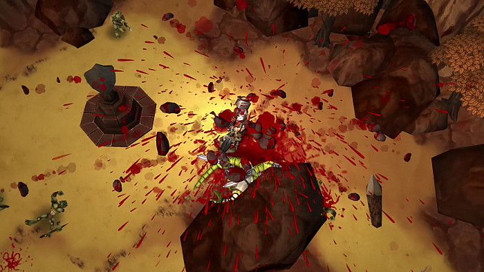 Скриншот из игры Runic Rampage