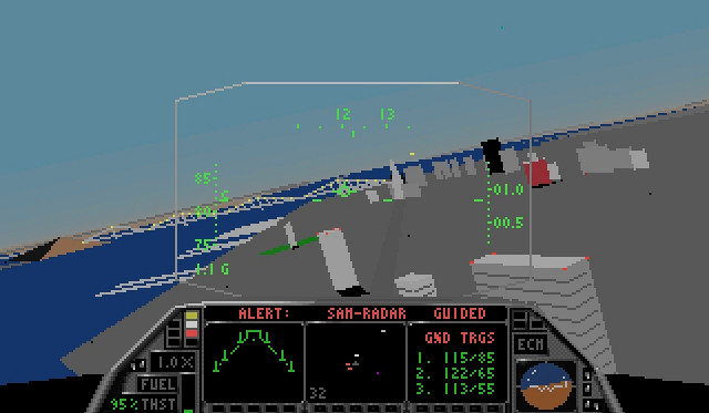 Скриншот из игры JetFighter 2: Advanced Tactical Fighter