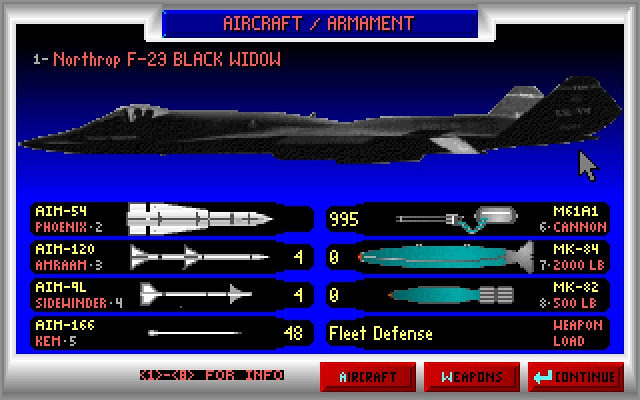 Скриншот из игры JetFighter 2: Advanced Tactical Fighter