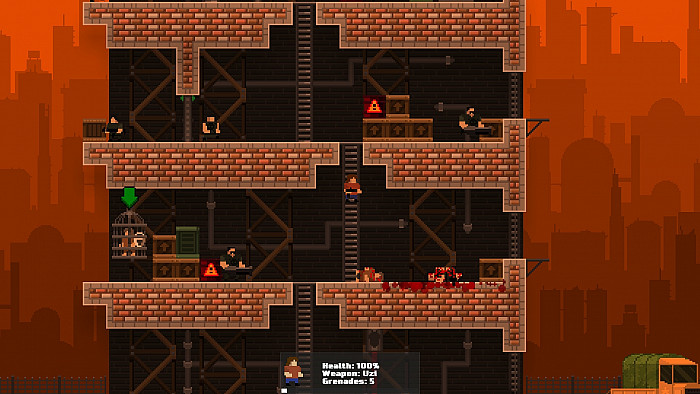 Скриншот из игры GunHero