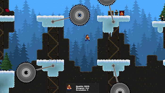 Скриншот из игры GunHero