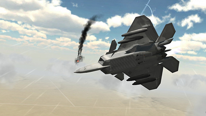 Скриншот из игры Vertical Strike Endless Challenge