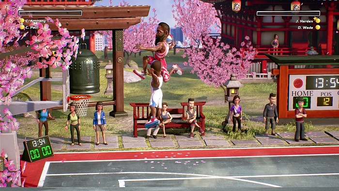 Скриншот из игры NBA Playgrounds