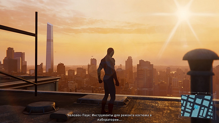 Скриншот из игры Marvel's Spider-Man