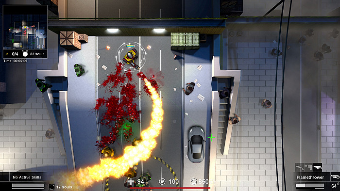 Скриншот из игры Geneshift