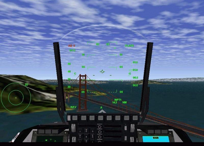 Скриншот из игры JetFighter 4: Fortress America