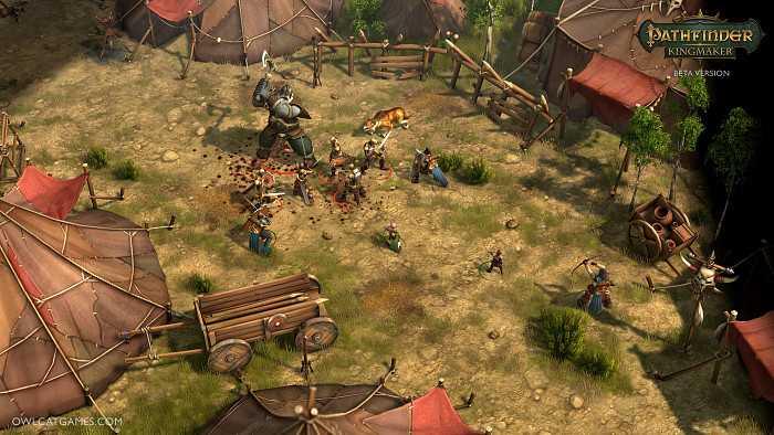 Скриншот из игры Pathfinder: Kingmaker