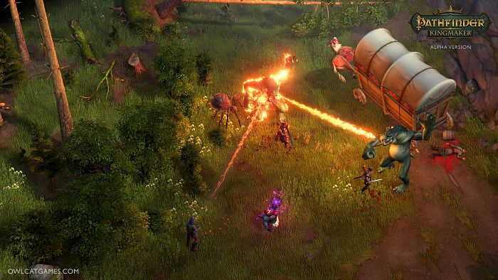 Скриншот из игры Pathfinder: Kingmaker