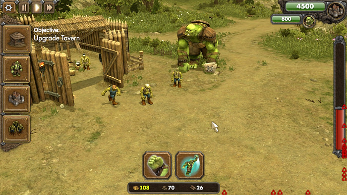 Скриншот из игры One Troll Army