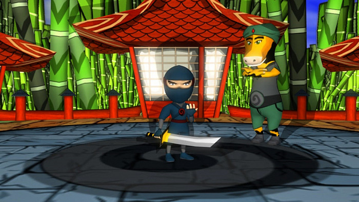 Скриншот из игры Ninja Guy