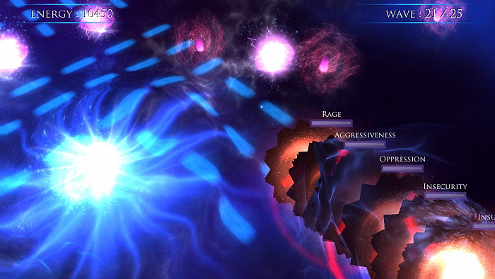 Скриншот из игры Particula
