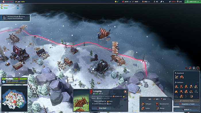 Скриншот из игры Northgard