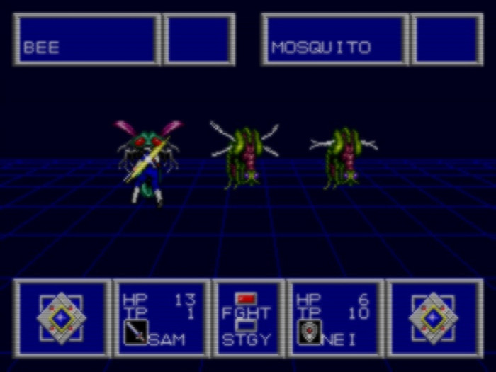Скриншот из игры Phantasy Star 2