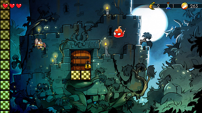 Скриншот из игры Wonder Boy: The Dragon's Trap