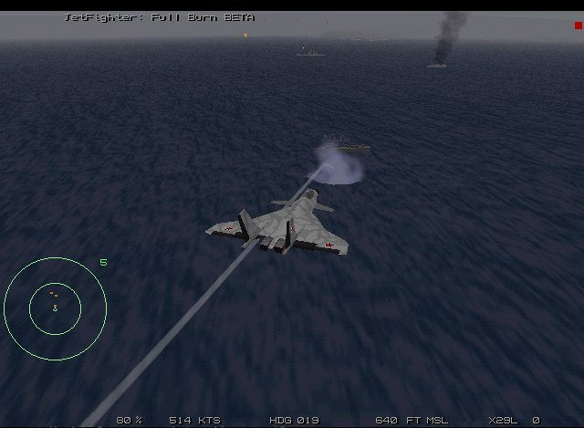 Скриншот из игры JetFighter: Full Burn
