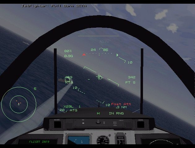 Скриншот из игры JetFighter: Full Burn