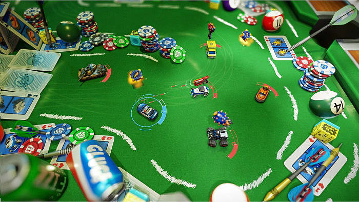 Скриншот из игры Micro Machines World Series
