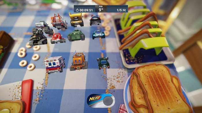 Скриншот из игры Micro Machines World Series