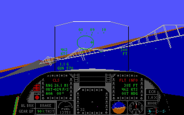 Скриншот из игры JetFighter: The Adventure