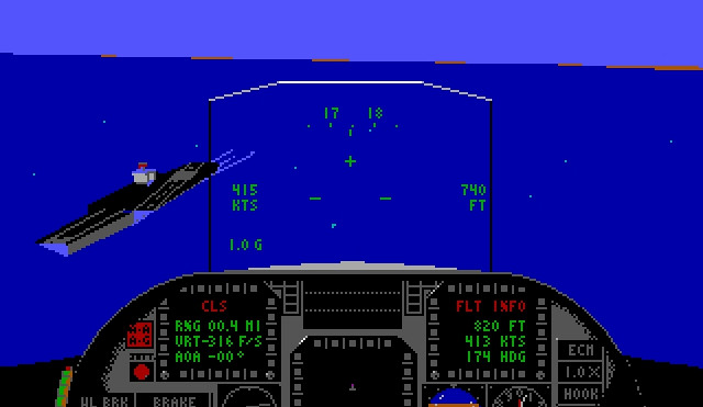 Скриншот из игры JetFighter: The Adventure