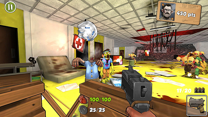 Скриншот из игры Rage Against The Zombies