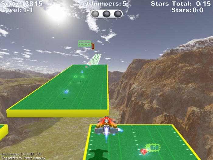 Скриншот из игры JetJumper