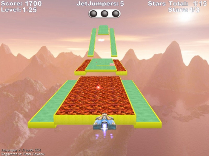 Скриншот из игры JetJumper