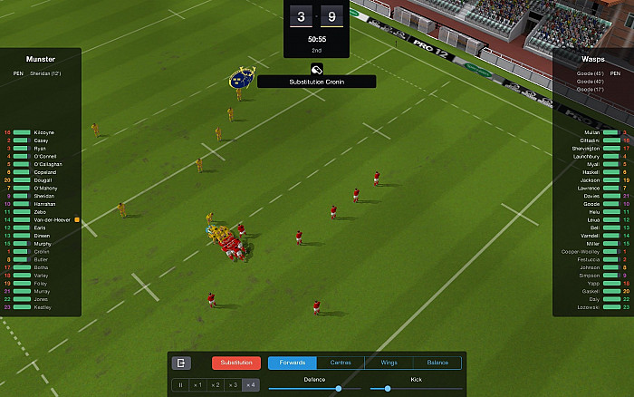 Скриншот из игры Pro Rugby Manager 2015