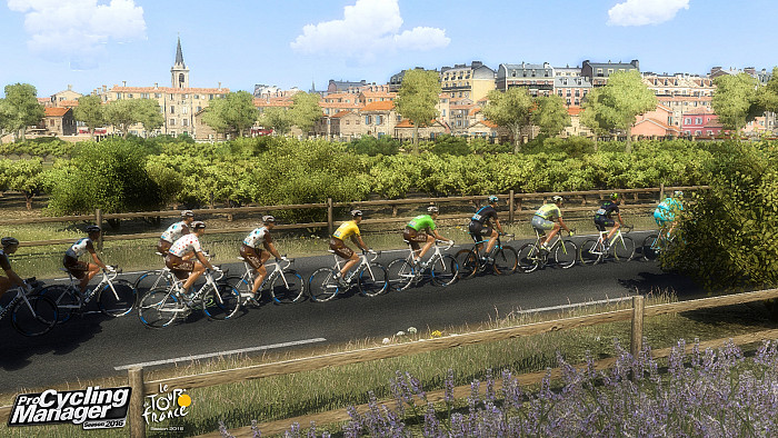 Скриншот из игры Pro Cycling Manager 2016