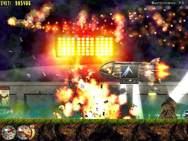 Скриншот из игры Jets'n'Guns