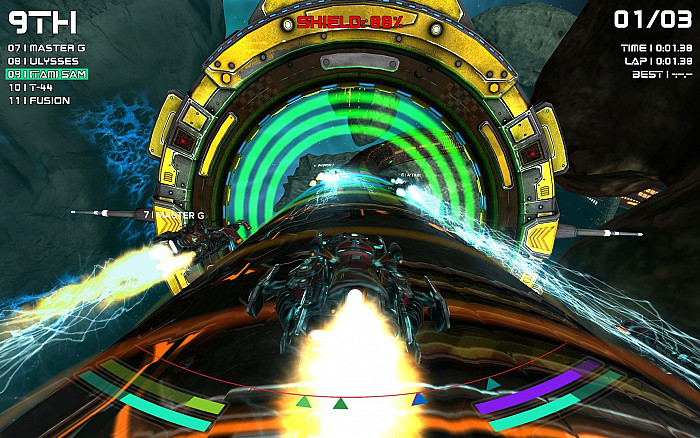 Скриншот из игры Radial-G: Racing Revolved