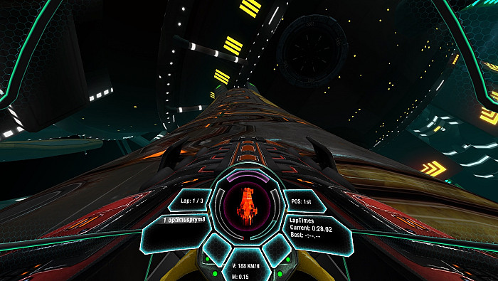 Скриншот из игры Radial-G: Racing Revolved