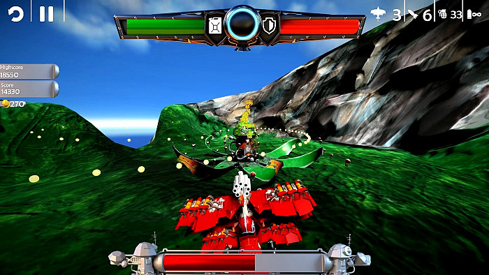 Скриншот из игры Red Barton and The Sky Pirates