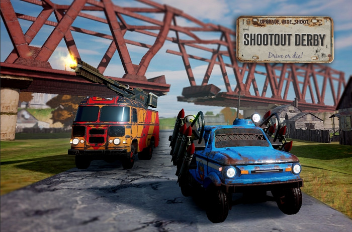 Скриншот из игры Shootout Derby