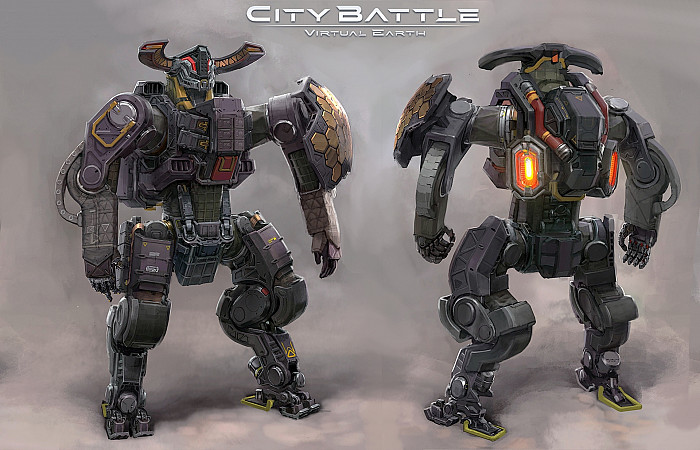 Скриншот из игры CityBattle