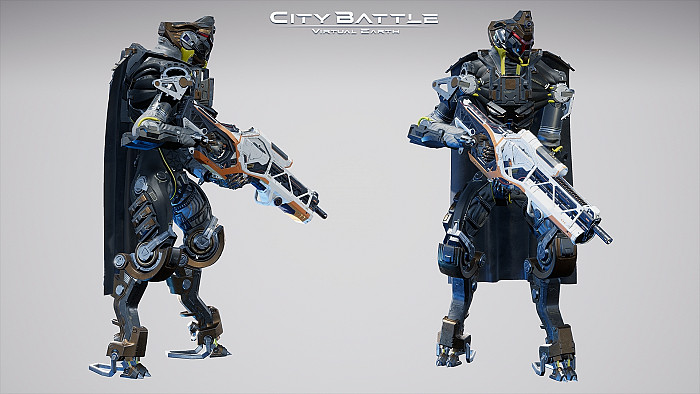Скриншот из игры CityBattle