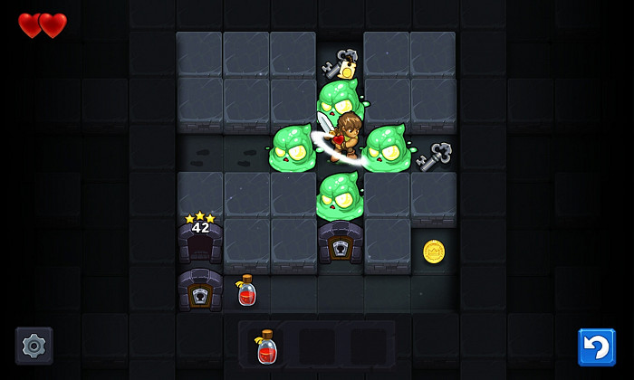 Скриншот из игры Maze Lord