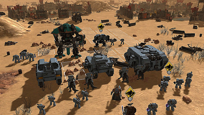 Скриншот из игры Warhammer 40,000: Sanctus Reach