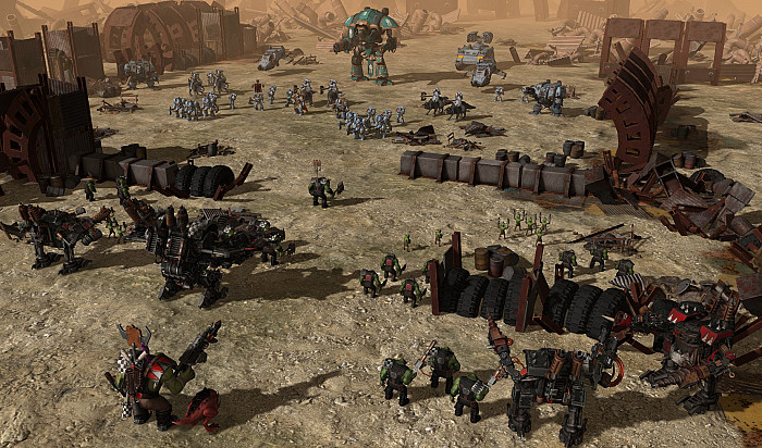 Скриншот из игры Warhammer 40,000: Sanctus Reach