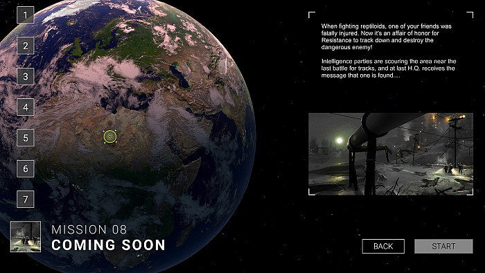 Скриншот из игры Earth Liberation