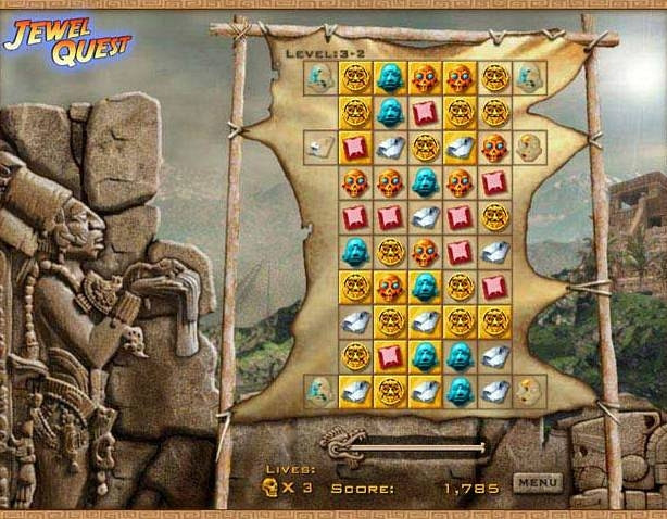 Скриншот из игры Jewel Quest