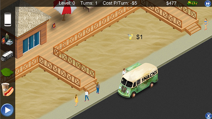 Скриншот из игры Lunch Truck Tycoon