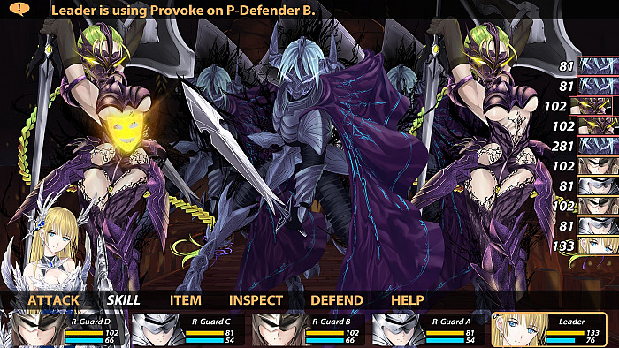 Скриншот из игры Winged Sakura: Demon Civil War