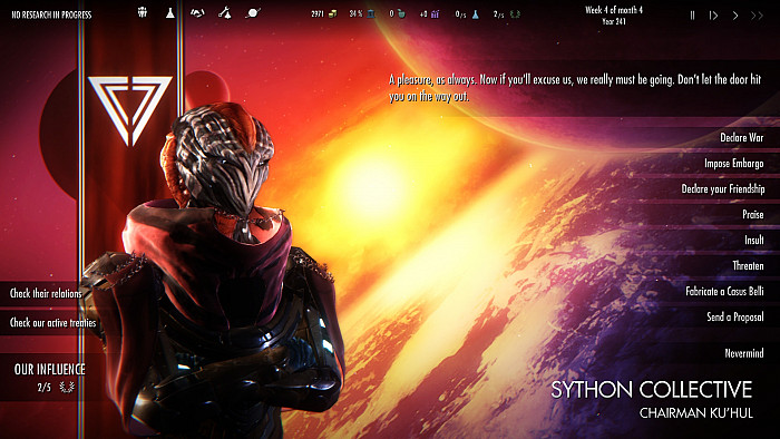 Скриншот из игры Dawn of Andromeda