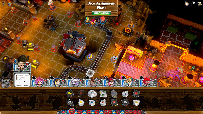 Скриншот из игры Super Dungeon Tactics