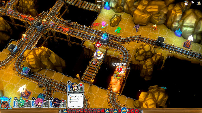 Скриншот из игры Super Dungeon Tactics