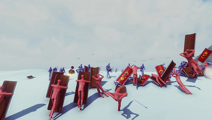 Скриншот из игры Totally Accurate Battle Simulator